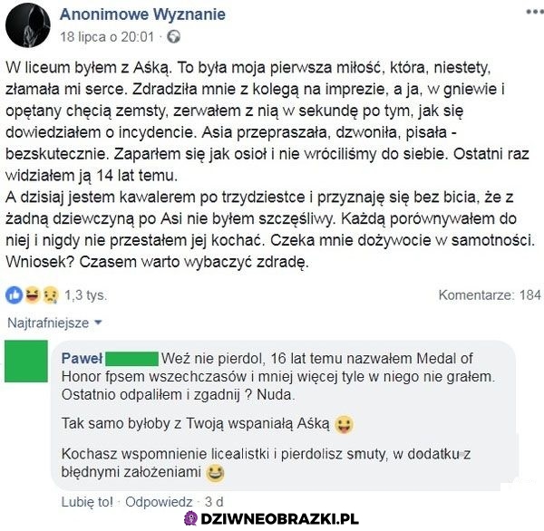 Tęsknisz za pierwszą miłością? Przeczytaj to uważnie