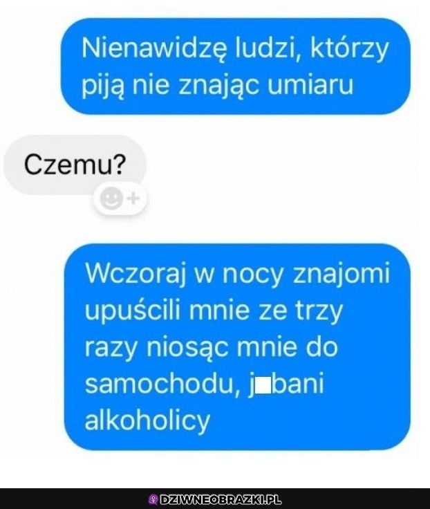 Nienawidzę takich ludzi