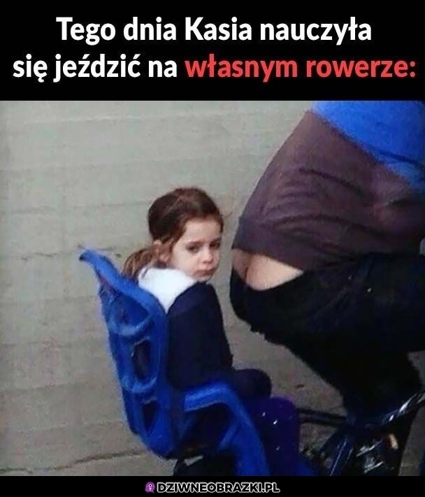 Ciekawy widok na rów