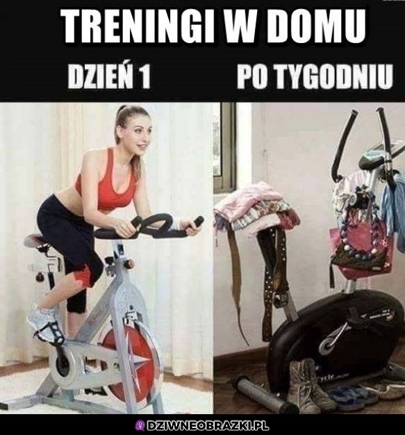 Treningi w domu