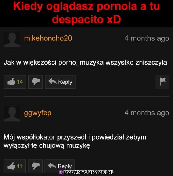 Despacito w pornolu