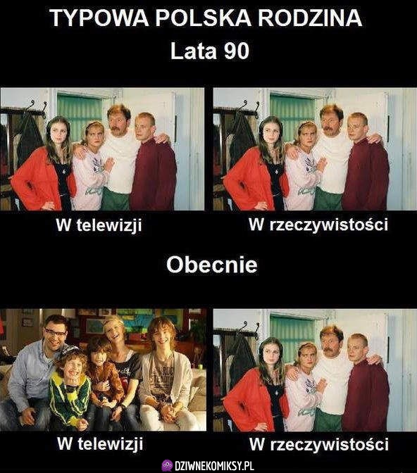 Typowa polska rodzina