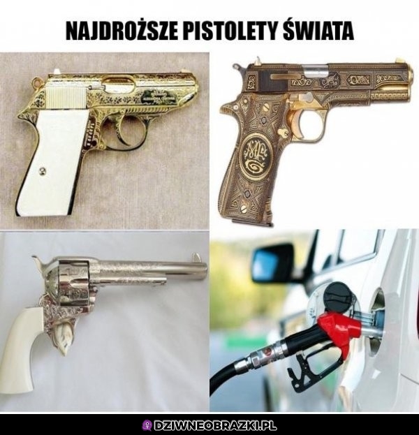 Drogie pistolety