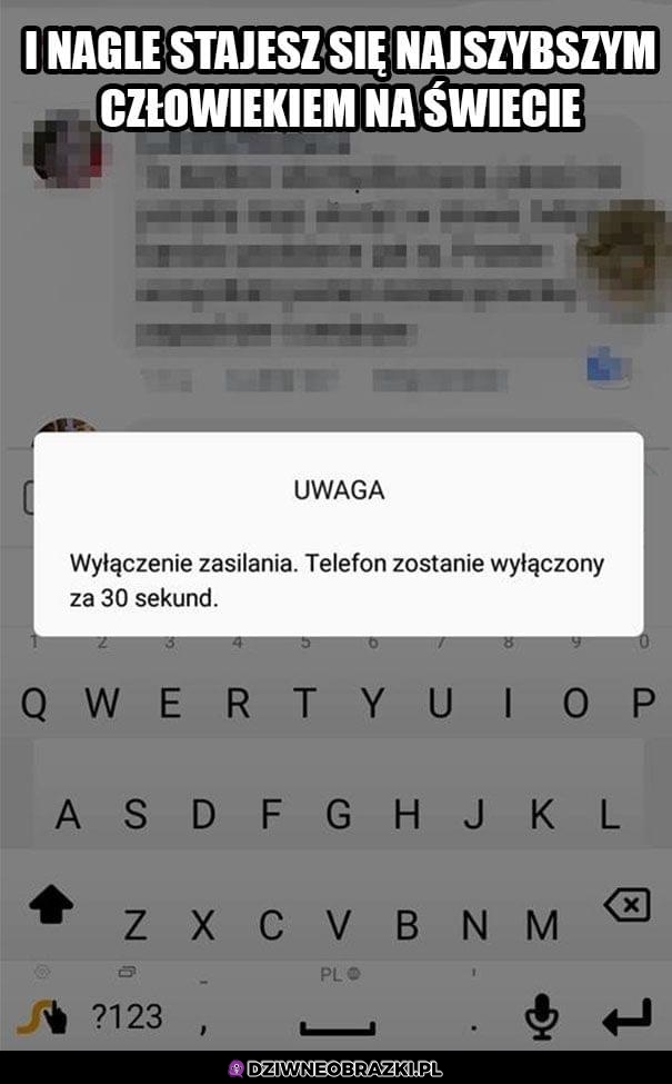 Najszybszy sprint