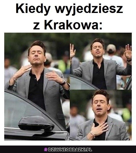 Kiedy wyjedziesz z Krakowa