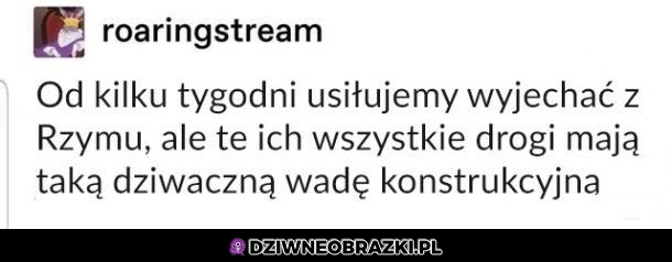 Ach te rzymskie drogi