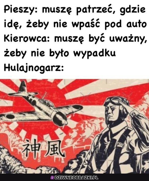 Typowy hulajnogarz