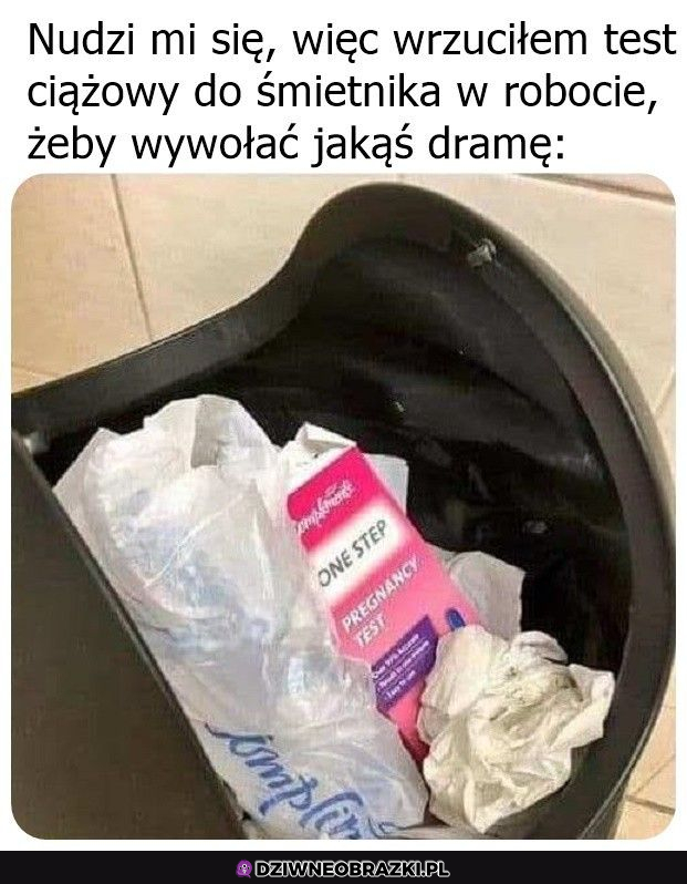 trochę mi się nudziło