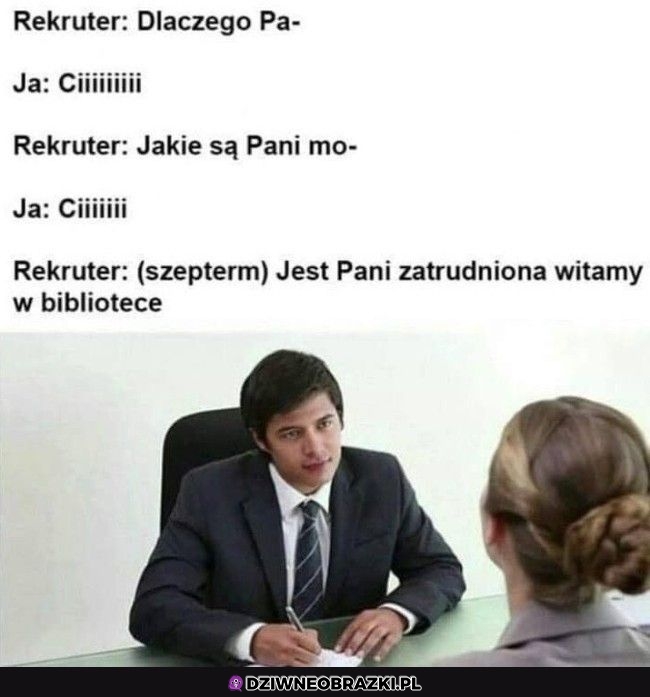 Witamy w pracy
