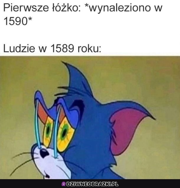 Przed wynalezieniem łóżka