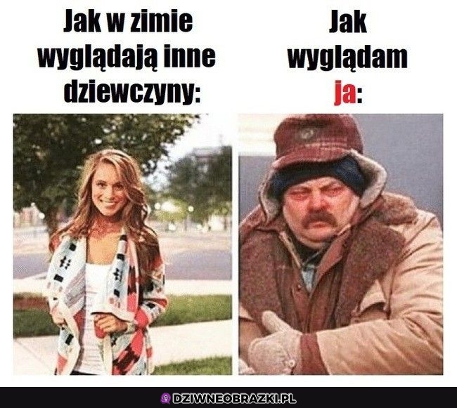Przynajmniej mi ciepło