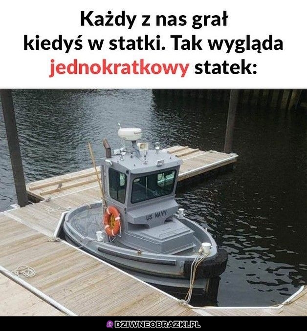 Jednokratkowy statek