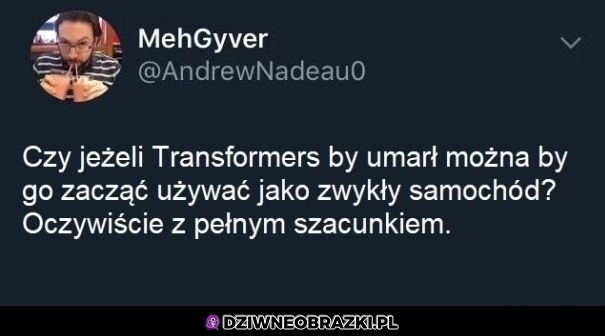 Oczywiście z szacuneczkiem