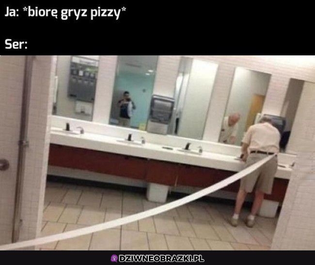 Serek na pizzy