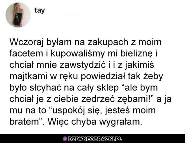 Kto tu komu wstydu narobił?
