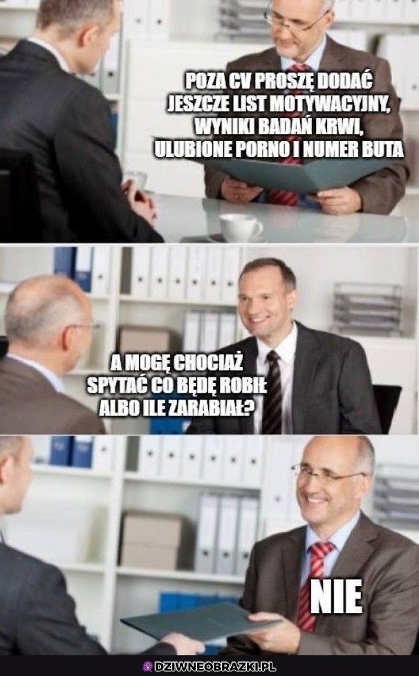 Rekrutacje takie są