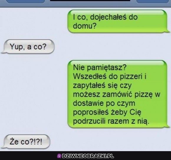 Grunt, że dojechał