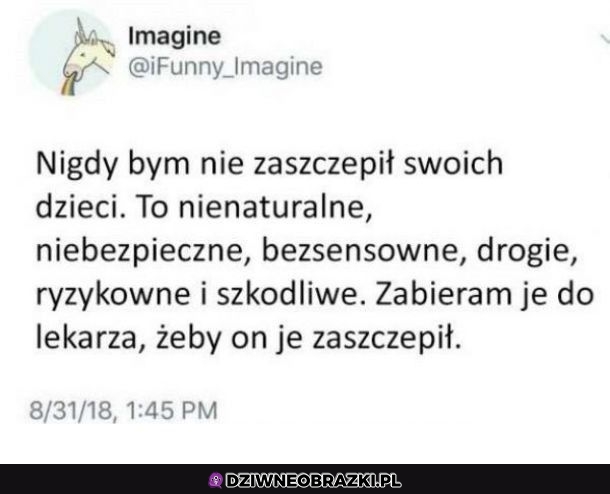 Szczepienie dzieci