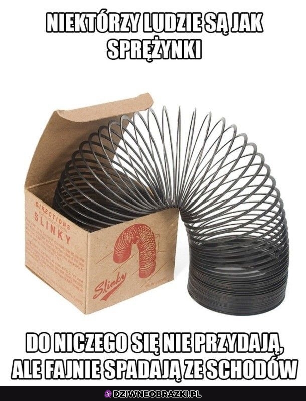 Ludzie jak sprężynki