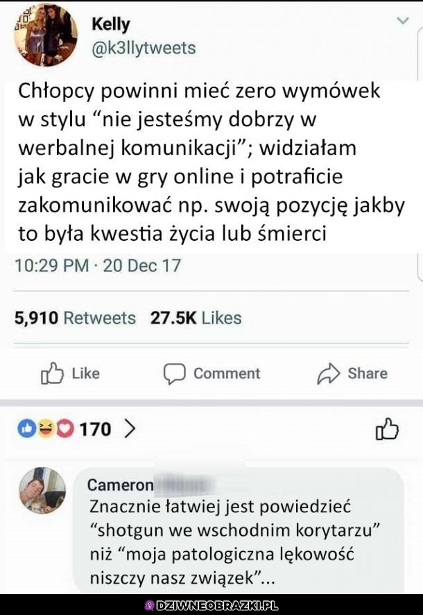 Męskie wymówki