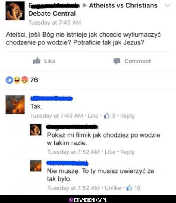 Jest w tym logika