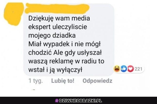 Podziękowanie