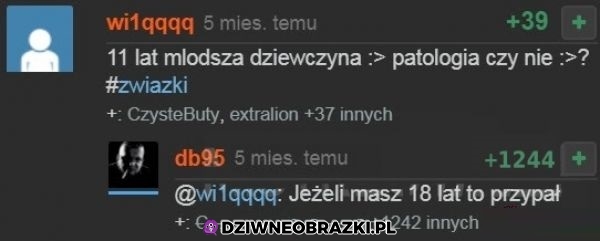 11 lat młodsz dziewczyna, co sądzicie?