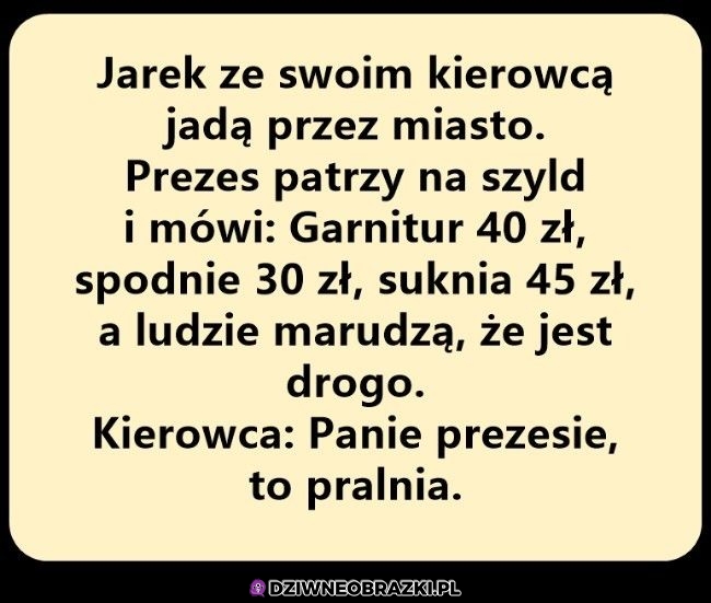 Wcale nie tak drogo