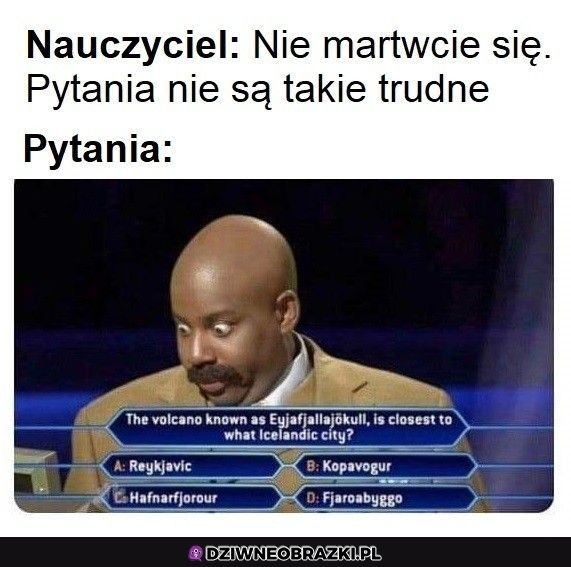 To wcale nie jest trudne pytanie