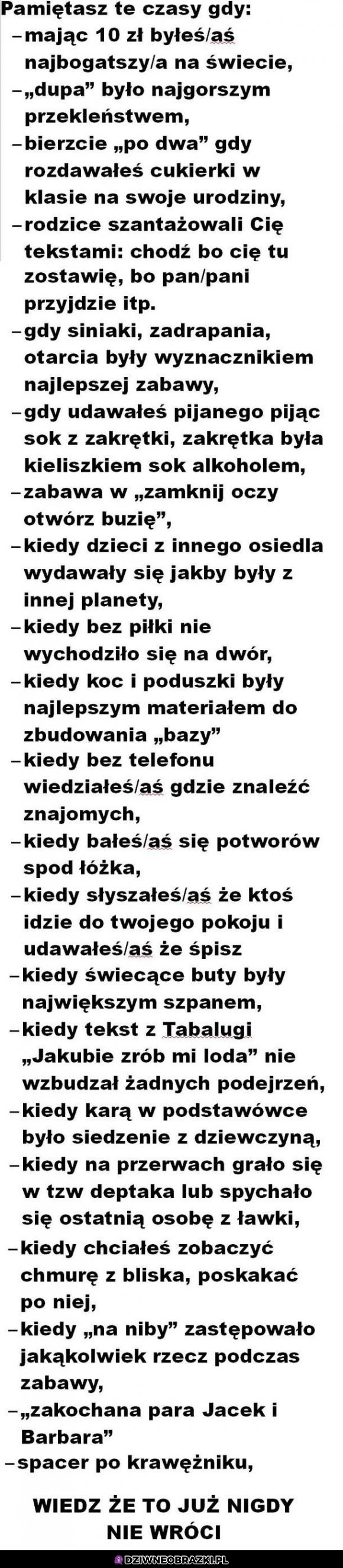 Kiedyś to kurczę było