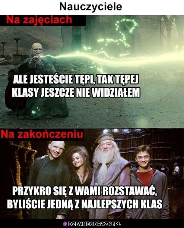 Nauczyciele tacy są