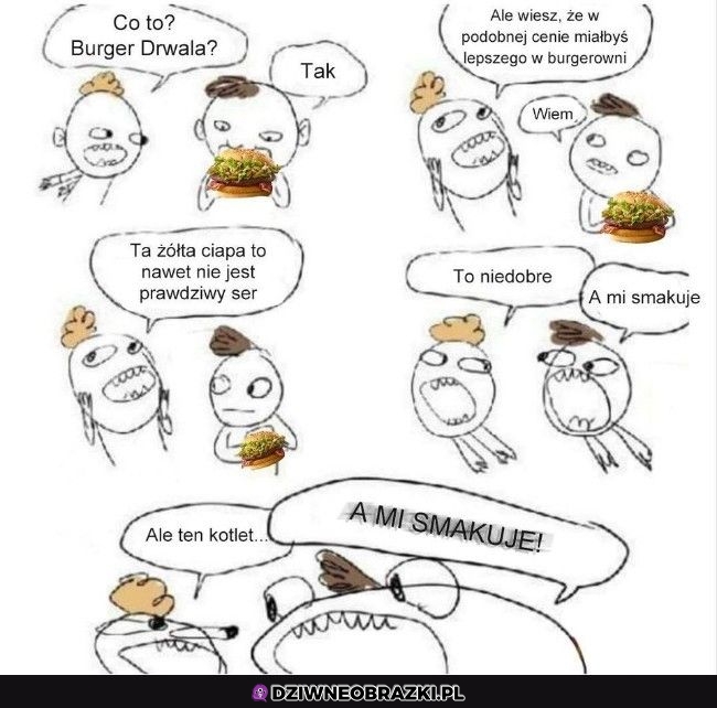 Burger drwala