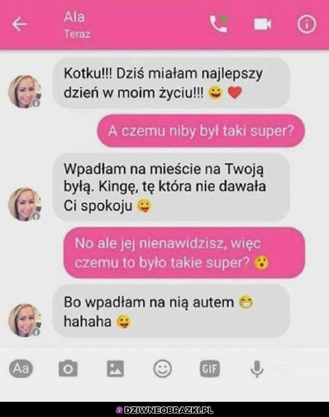 To był naprawdę dobry dzień