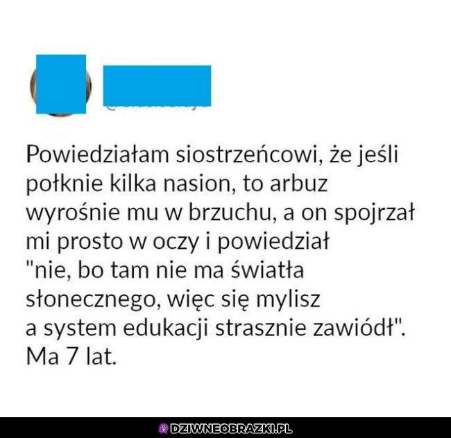 Nie dał się nabrać