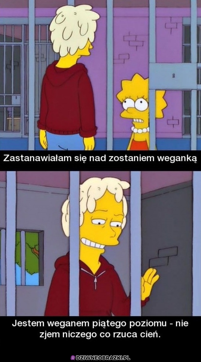 Najwyższy poziom bycia wege