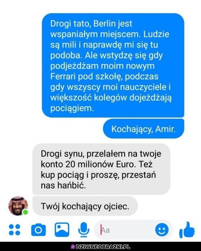 Przygody syna arabskiego szejka w Europie