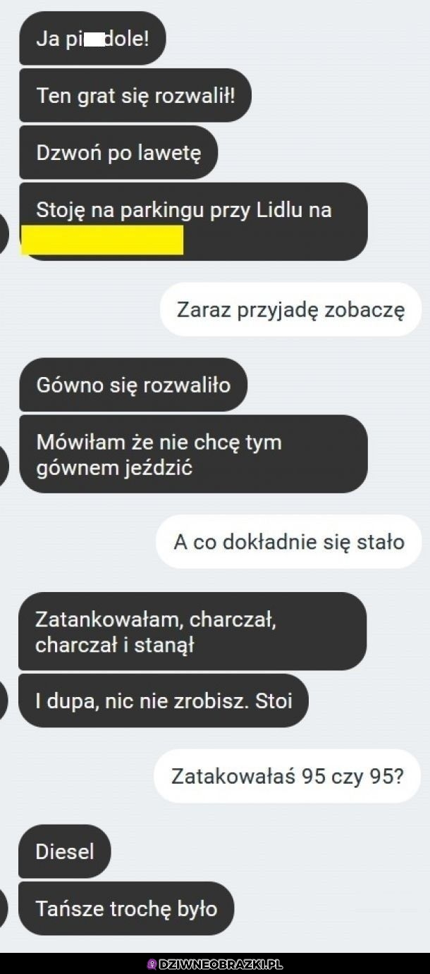 Zgadza się, nie jesteśmy już razem