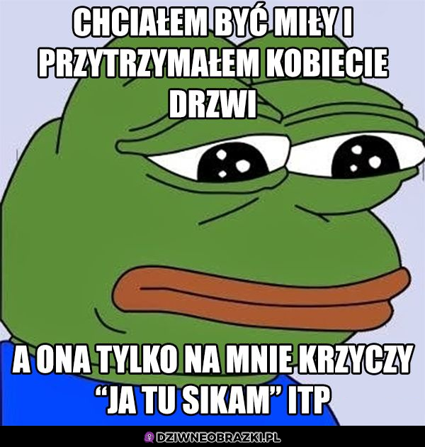 Chamstwo się szerzy