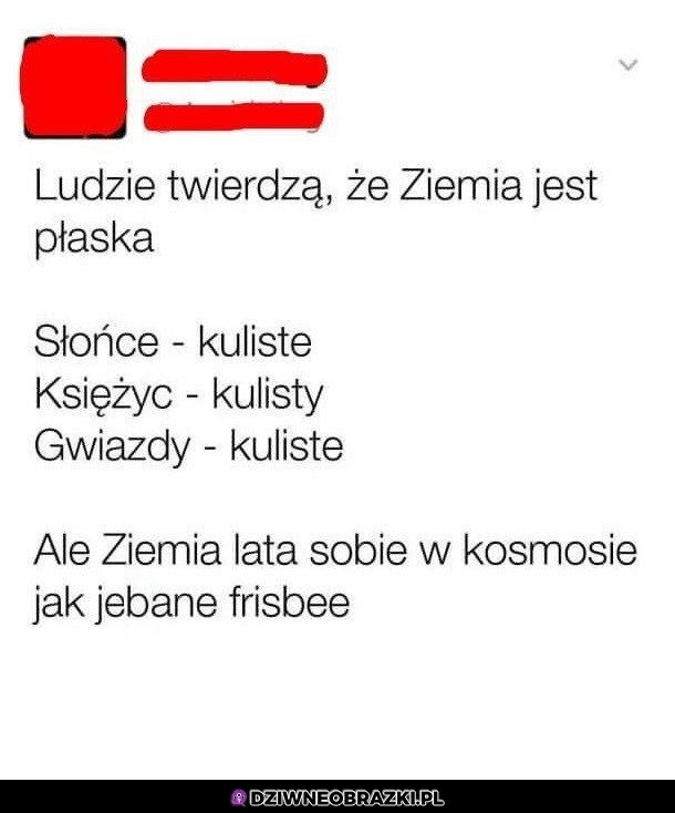 Płaska ziemia