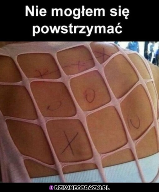 Też bym nie mógł