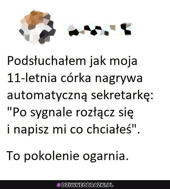 Dzisiejsze pokolenie