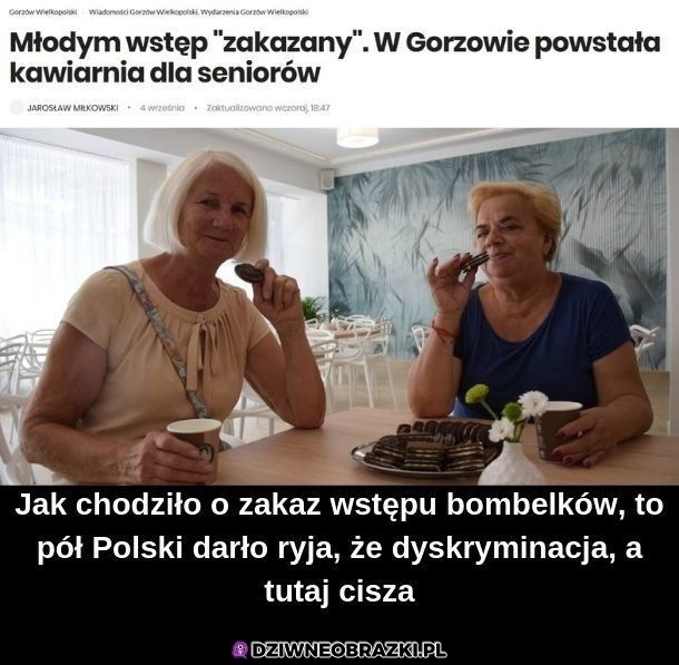 Wszędzie dyskryminacja
