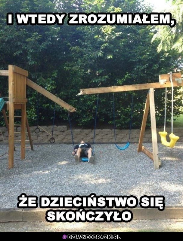 Dzieciństwo skończone