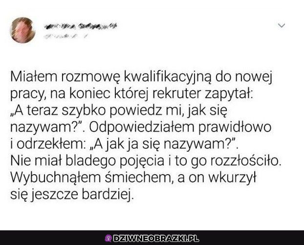 No i przegrałeś