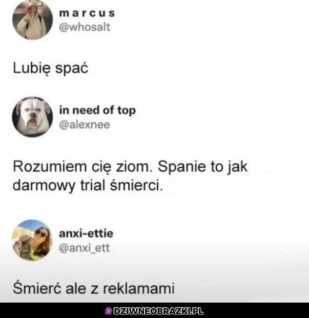 Spanko takie jest