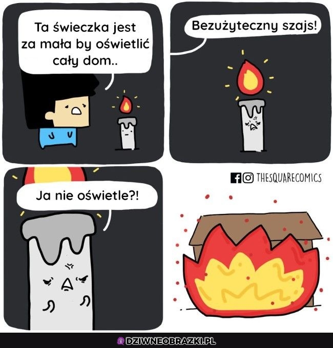 Kiedy wjedziesz na ambicję