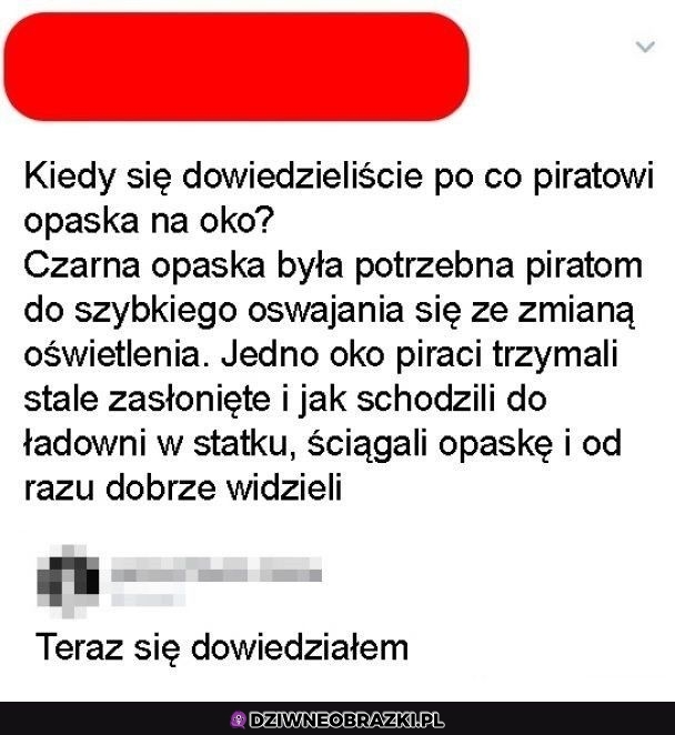 To po to ta przepaska