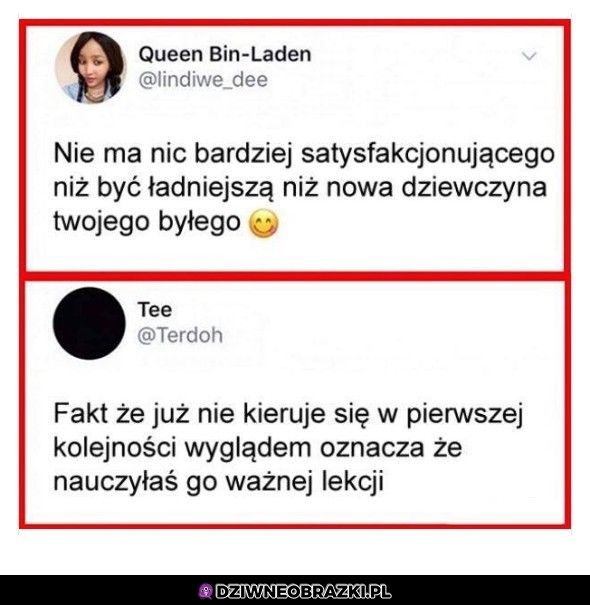 Wyciągnął prawidłowe wnioski