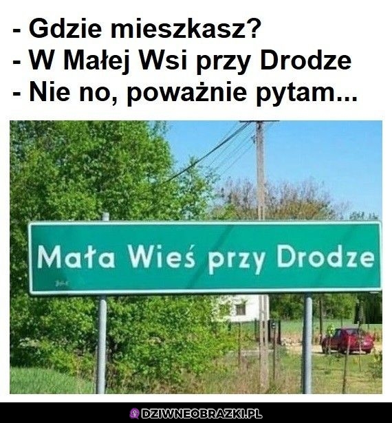Gdzie mieszkasz?