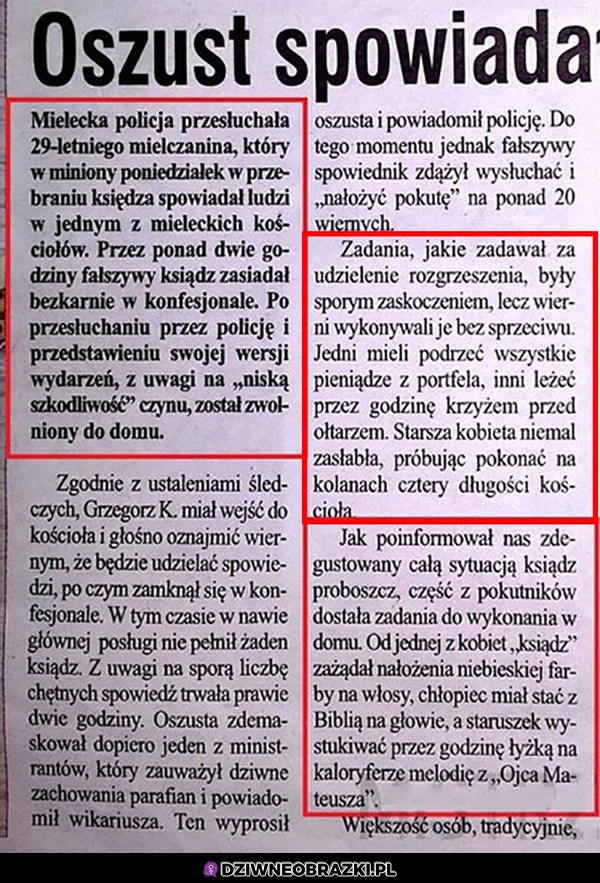 Dziwny oszust